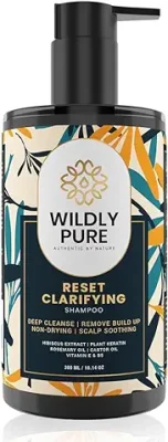 4. WILDLY PURE Natural Clarifying shampoo