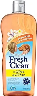 PetAg Fresh 'n Clean Scented Dog Shampoo - Grooming Supplies for Soft and Shiny Coat - Classic Fresh Scent - 18 fl oz