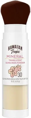 12. Hawaiian Tropic Mineral Powder Sunscreen Brush SPF 30