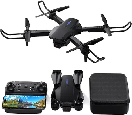 10. Foldable-Toy-Drone-with-HQ-WiFi-Camera-Remote-Control-for-Kids-Quadcopter-with-Gesture-Selfie-Flips-Bounce-GLORIAL-Mode-App-One-Key-Headless-STAR-Mode-functionality (AS2)