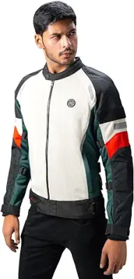 9. Royal Enfield Streetwind Riding Jacket Eco Off-White
