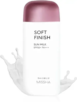 15. Missha All Around Safe Block Soft Finish Sun Milk
