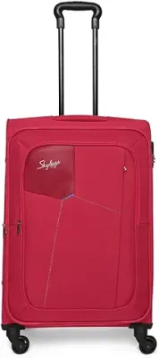 5. Skybags Rubik Polyester 4 Wheel Trolley