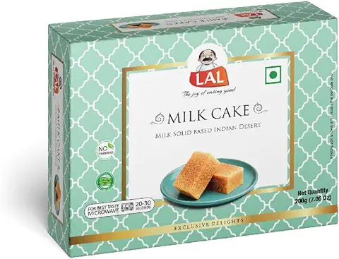 7. Lal Milk Cake, 200g