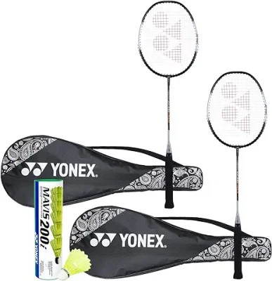 10. Yonex ZR 100L M200I Aluminum Strung Badminton Racquet