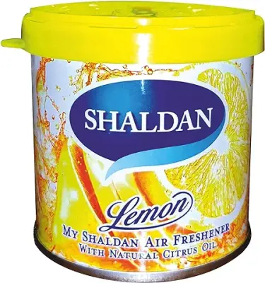 14. My Shaldan Japan Gel Car Perfume Air Freshener (Lemon, 80 g)