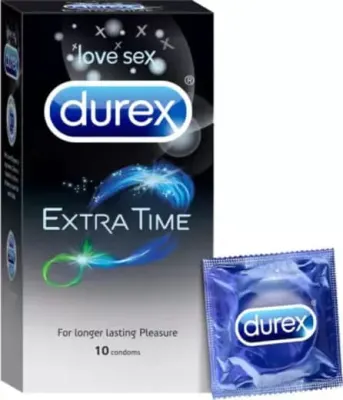 Durex Extra Time (10 Condoms Box)