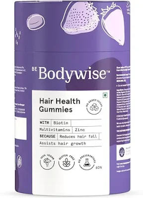 4. Be Bodywise Biotin Hair Gummies for Stronger