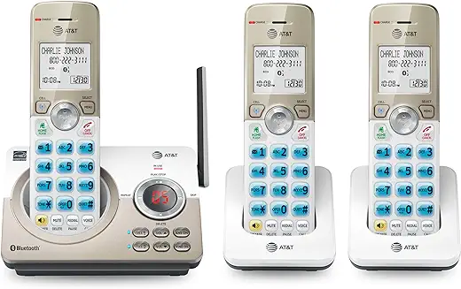 10. AT&T DL72319 DECT 6.0 3-Handset Cordless Phone