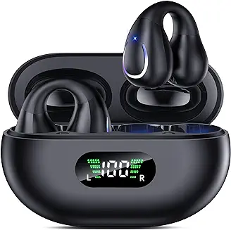 10. Open Ear Clip Wireless Earbuds Bluetooth 5.3