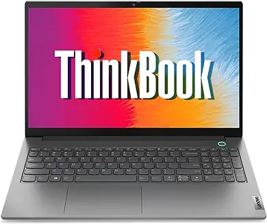 14. Lenovo ThinkBook 15 G5 Ryzen 3 15.6" FHD Antiglare 250 Nits Thin and Light Laptop (8GB RAM/512GB SSD/Windows 11 Home/Fingerprint Reader/Mineral Grey/1 Year Onsite/1.7 kg), 21JF002JIN