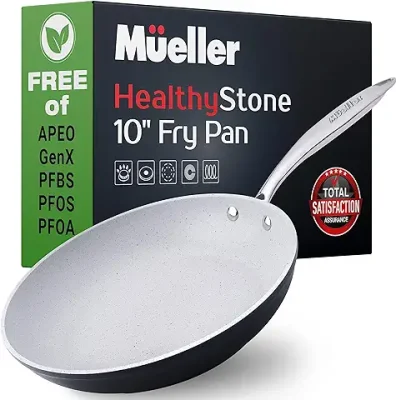 15. Mueller 10-Inch Non Stick Frying Pans