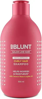 5. BBLUNT Curly Hair Shampoo with Coconut Water & Jojoba Oil