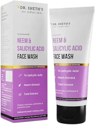5. Dr Sheth's Neem & Salicylic Acid Face Wash