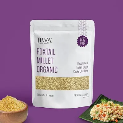 6. JIWA healthy by nature Organic Foxtail Millet