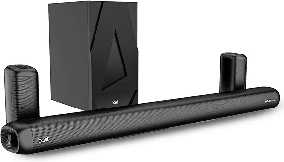 10. boAt Aavante Bar 5500DA 500W Bluetooth Soundbar w/Dolby Atmos & Cinematic Sound