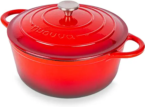5. Cast Iron Dutch Oven with Lid