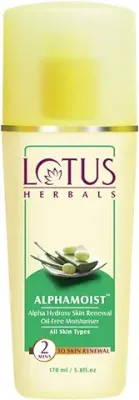 14. Lotus Herbals Alphamoist Oil Free Radiance Gel