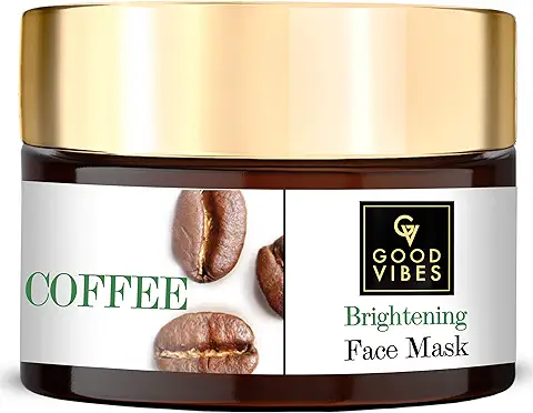 11. Good Vibes Coffee Brightening Face Mask