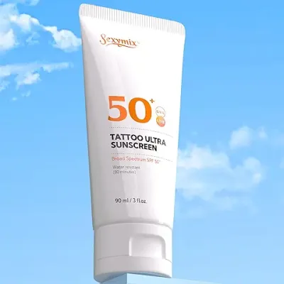 7. Sexymix Tattoo Sunscreen Lotion