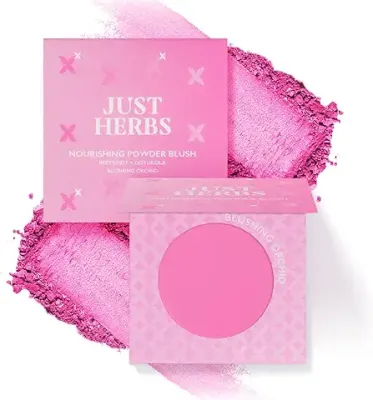 6. Just Herbs Nourishing Powder Blush Infused with Beetroot
