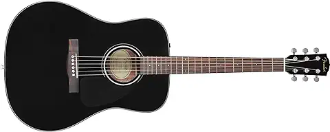 7. Fender Acoustic Guitar Dreadnought CD60 V3 Black 970110506