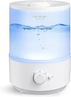 11. ASAKUKI Humidifier for Bedroom Large Room