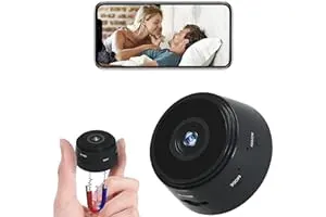 6. PKST Small 1080p HD Picture Quality Intelligent Indoor with Remote View Live Stream