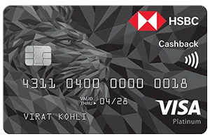 9. HSBC Cashback Credit Card