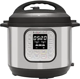 14. Instant Pot Duo 7-in-1 Electric Pressure Cooker, Slow Cooker, Rice Cooker, Steamer, Sauté, Yogurt Maker, Warmer & Sterilizer, Includes App With Over 800 Recipes, Stainless Steel, 6 Quart