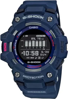 5. Casio G-Shock G-Squad Athleisure Series Digital Black Dial Men's Watch-GBD-100-2DR (G1041)