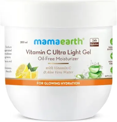 9. Mamaearth Vitamin C Ultra Light Gel