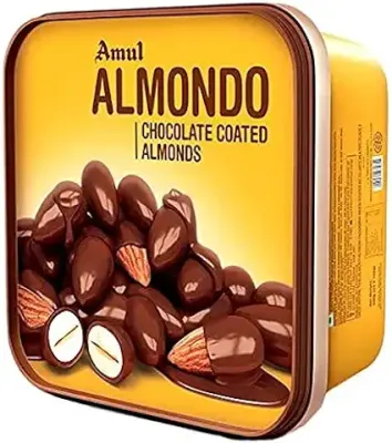 9. AMUL ALMONDO Chocolate 200gm