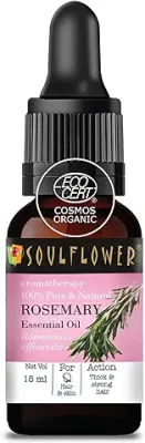 1. Soulflower Rosemary Essential Oil for Hair Growth