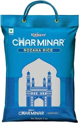 7. Kohinoor Charminar Rozana Basmati Rice 5 KG