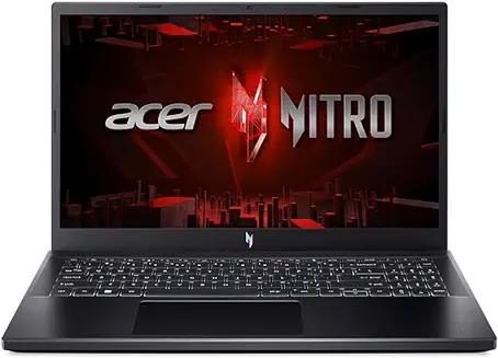 10. Acer Nitro V Gaming Laptop 13th Gen Intel Core i5-13420H with RTX 4050 Graphics 6GB VRAM, 144Hz Display (16GB DDR5/1TB SSD/Windows 11 Home/Wi-Fi 6),15.6"(39.6cms) FHD ANV15-51
