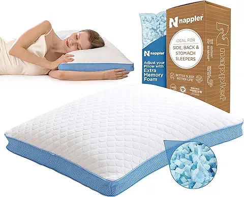 1. Side and Back Sleeper Pillow for Neck and Shoulder Pain Relief