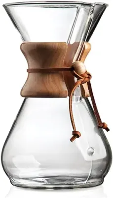 5. Chemex Pour-Over Glass Coffeemaker
