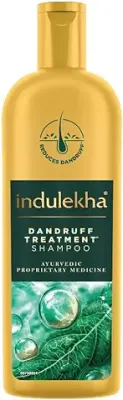 6. Indulekha Dandruff Treatment Shampoo 340 Ml
