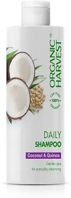 4. Organic Harvest Daily Shampoo with Coconut & Quinoa