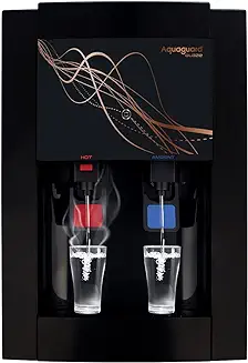 14. Eureka Forbes Aquaguard Blaze RO+Stainless Steel+HOT+Ambient+Active Copper Technology Water Purifier (Black)