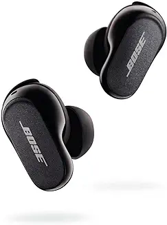 12. Bose New QuietComfort Earbuds II, Wireless, Bluetooth, World's Best Noise Cancelling in-Ear Headphones with Personalized Noise Cancellation & Sound, Triple Black