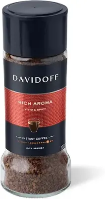 1. Davidoff Rich Aroma Instant Coffee 100% Arabica, 3.53 oz ℮ 100 g