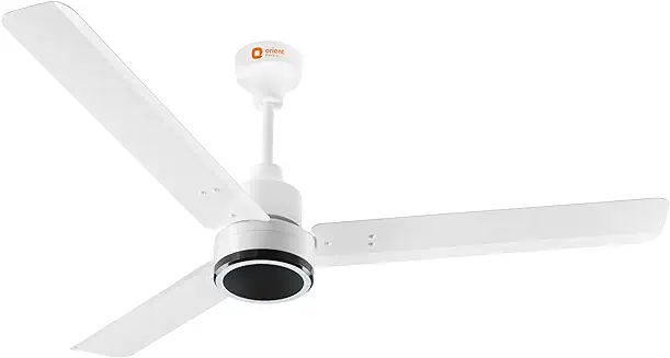 13. Orient Electric 1200 mm Zeno BLDC | BLDC energy saving ceiling fan with Remote |BEE 5-star rated | 3-year warranty by Orient | White, pack of 1