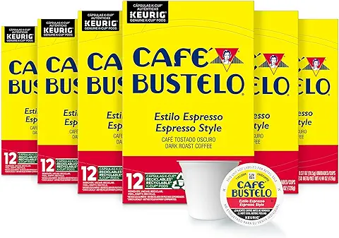 10. Café Bustelo Espresso Style Dark Roast Coffee