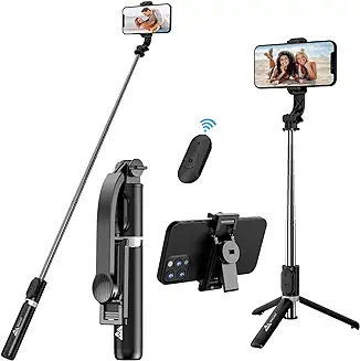 3. WeCool S2 Mobile Selfie Stick with Tripod Stand