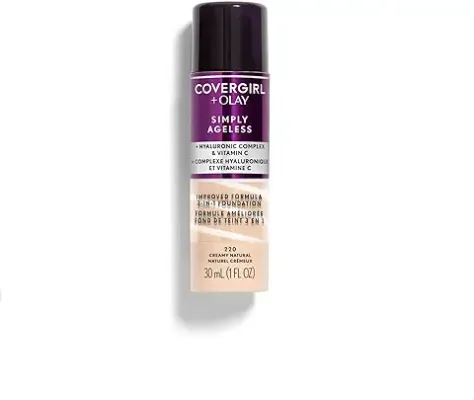 2. Covergirl + Olay Simply Ageless 3-in-1 Liquid Foundation