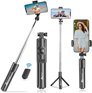 2. WeCool S1 Selfie Stick with Tripod Stand