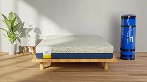 5. Flo Anti-GravityTM - Charcoal Infused Orthopedic Mattress with ShapeShieldTM Technology | Medium Firm Feel | 100% Natural Latex Mattress in King Size (78x72x7 Inches) | 10 Year Warranty