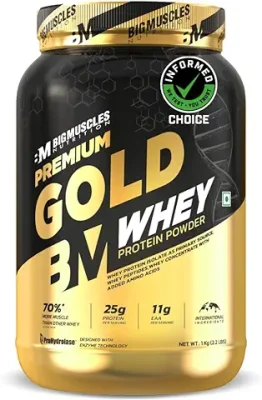 6. Bigmuscles Nutrition Premium Gold Whey [1Kg]